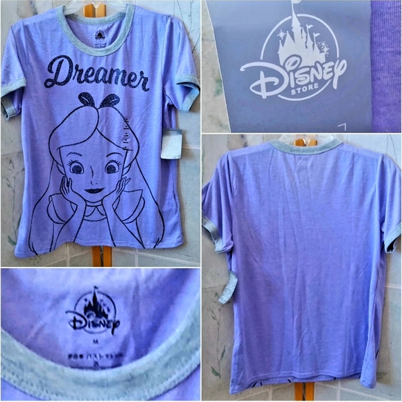 Disney Alice in wonderland Alice Dreamer t-shirt size Med (NWTS) - Picture 4 of 4